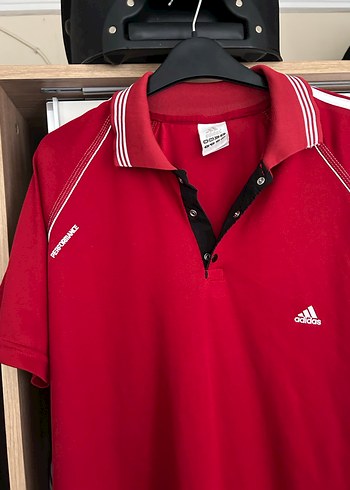 Kırmızı Erkek Polo Tişört - Regular Fit, Kısa Kollu - Görsel 5