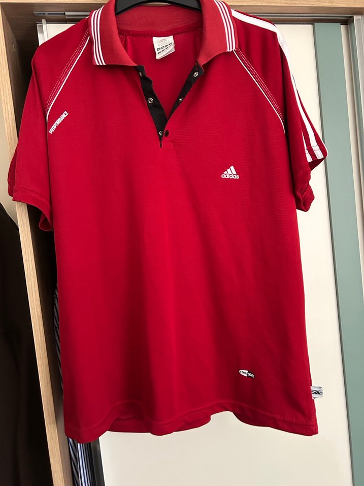 Kırmızı Erkek Polo Tişört - Regular Fit, Kısa Kollu - Görsel 2