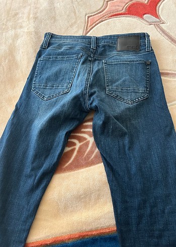 Erkek Mavi Denim Pantolon - Görsel 12