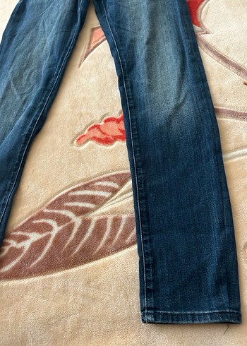 Erkek Mavi Denim Pantolon - Görsel 4