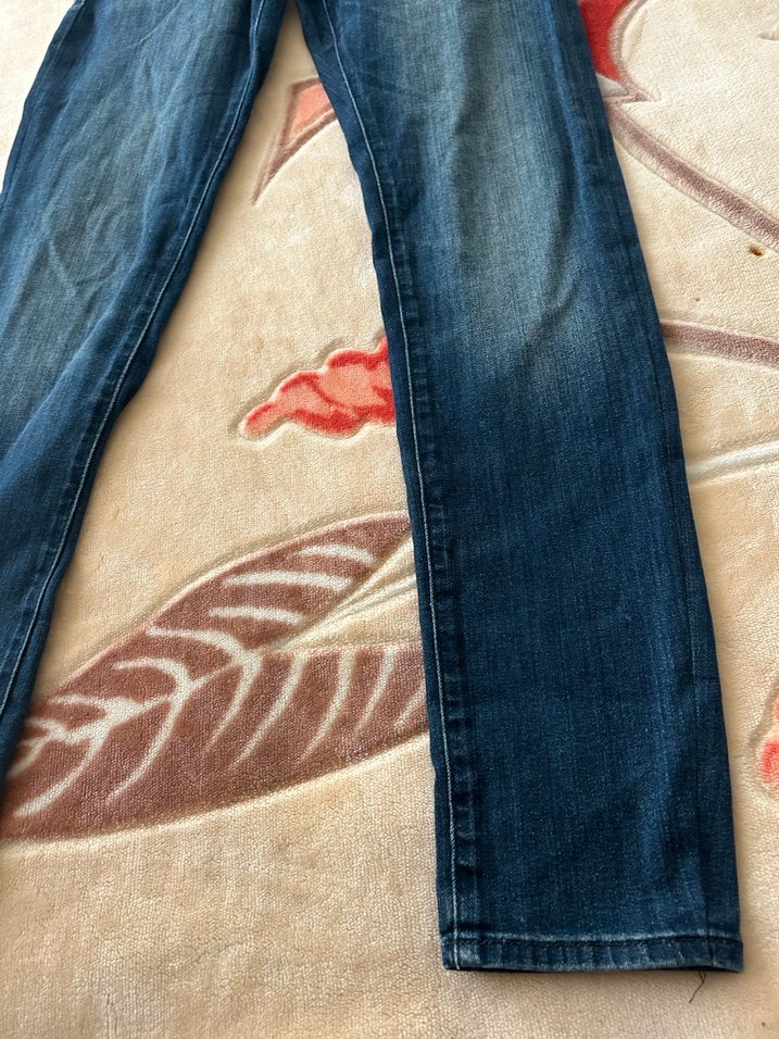 Erkek Mavi Denim Pantolon - Görsel 4