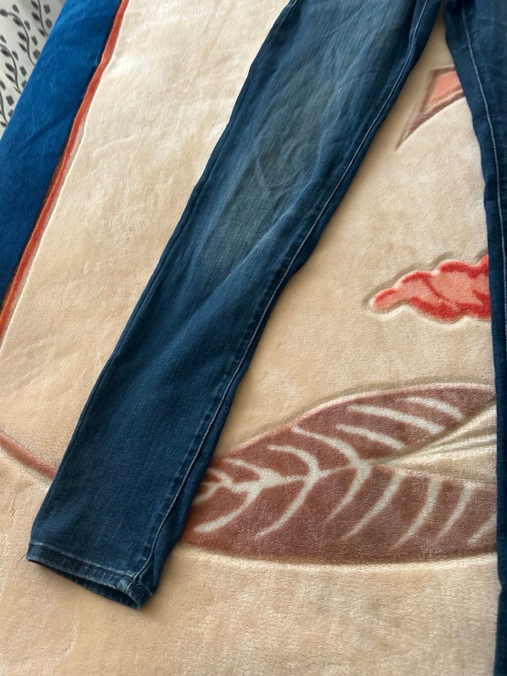 Erkek Mavi Denim Pantolon - Görsel 5