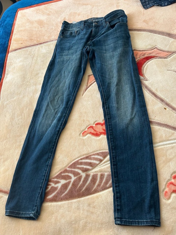 Erkek Mavi Denim Pantolon - Görsel 2