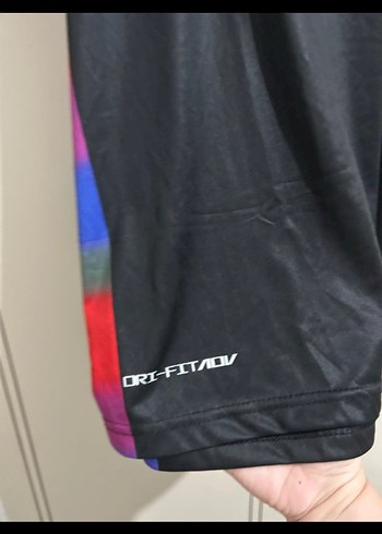 Erkek Siyah Kısa Kollu Spor Tişört - Görsel 2