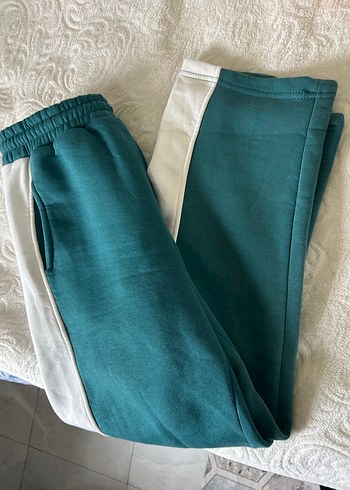 Turkuaz Rahat Kesim Spor Kadın Eşofman - Görsel 11