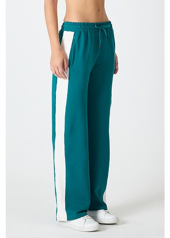 Turkuaz Rahat Kesim Spor Kadın Eşofman - Görsel 2