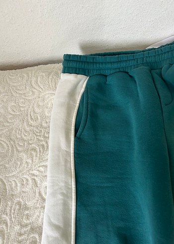 Turkuaz Rahat Kesim Spor Kadın Eşofman - Görsel 7