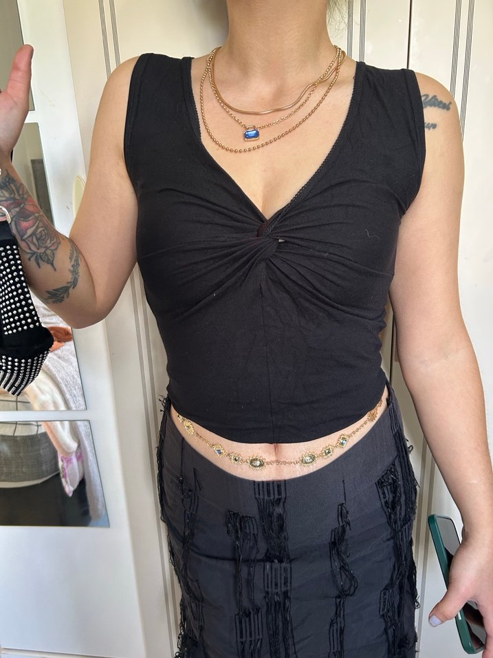 Siyah bluz - Görsel 2