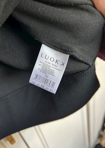 Siyah V Yaka Salaş Kadın Sweatshirt - Görsel 9