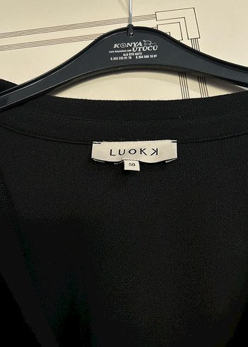 Siyah V Yaka Salaş Kadın Sweatshirt - Görsel 8