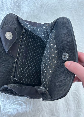 Siyah Deri Kadın Sırt Çantası - Görsel 9