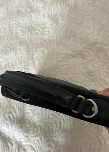 Siyah Deri Kadın Sırt Çantası - Görsel 7