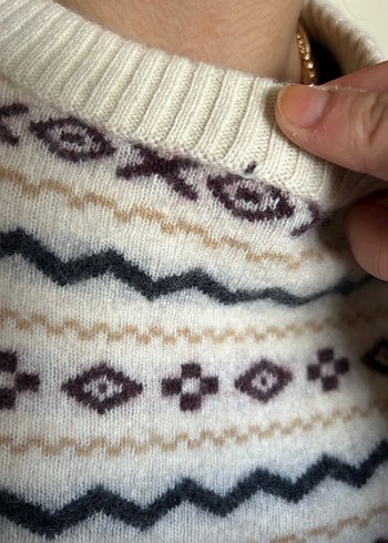 Barbour Bohem Desenli Kadın Kazak - Görsel 4