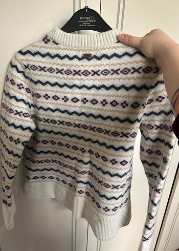 Barbour Bohem Desenli Kadın Kazak - Görsel 13