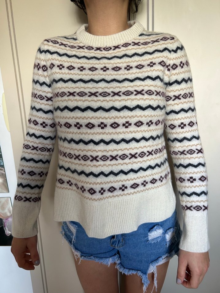 Barbour Bohem Desenli Kadın Kazak - Görsel 3