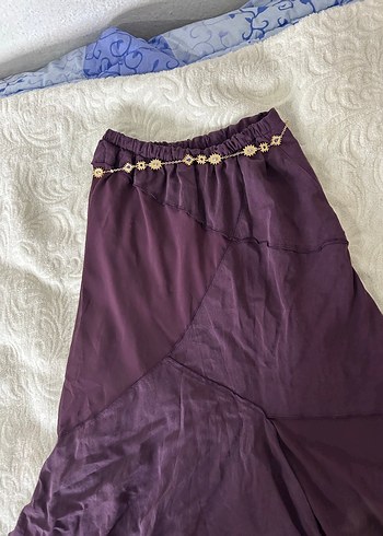 Mor Uzun Salaş Kadın Etek - Görsel 13