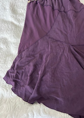 Mor Uzun Salaş Kadın Etek - Görsel 15