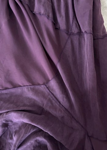 Mor Uzun Salaş Kadın Etek - Görsel 12