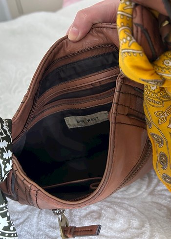 Fermuarlı Deri Kadın Çanta - Görsel 12