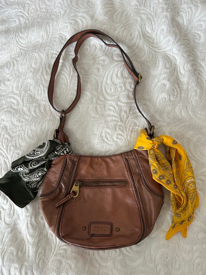 Fermuarlı Deri Kadın Çanta - Görsel 2