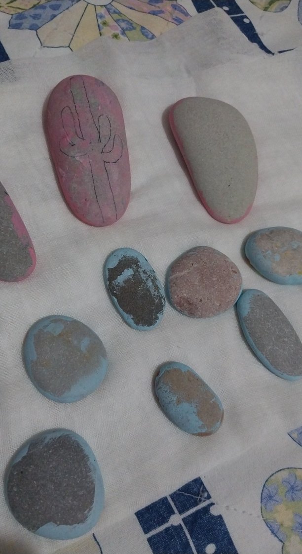 taş boyama dekor - Görsel 4