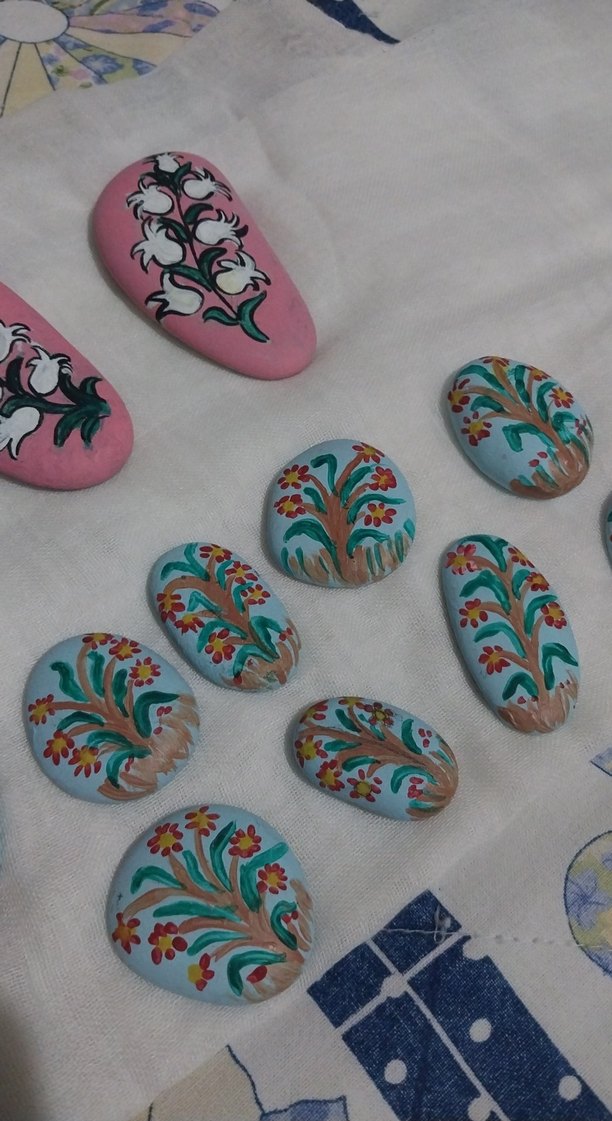 taş boyama dekor - Görsel 2