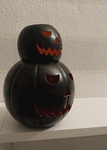 ikea halloween metal kabak mumluk seti - Görsel 3