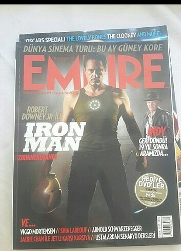  Beden Iron man dergi