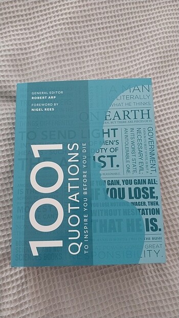 1001 quotations kitap