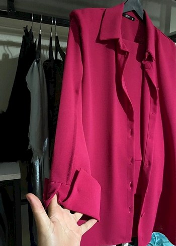 Zara Düğmeli Detaylı Pembe Takım