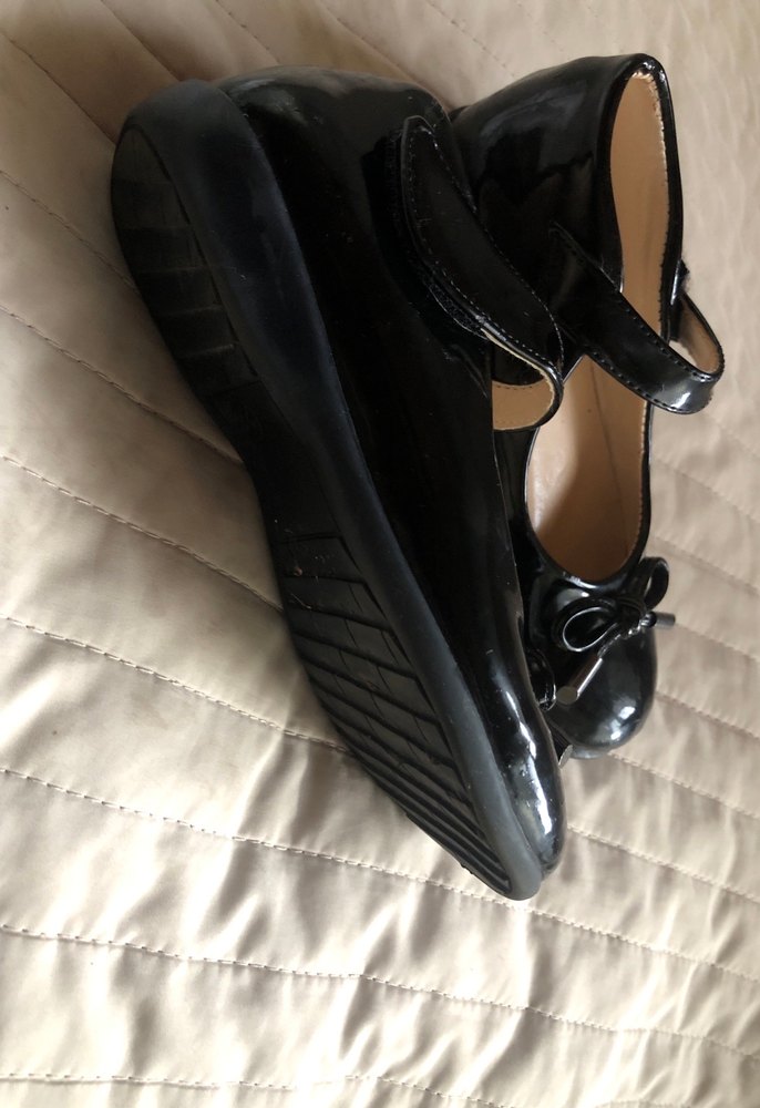 Kız Çocuk Beyaz Tokalı Babet Ayakkabı - Görsel 5