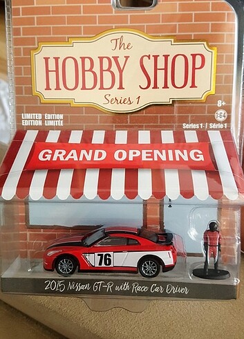Greenlight Diaroma Nissan GTR R35 Hobby Shop Grand opening 