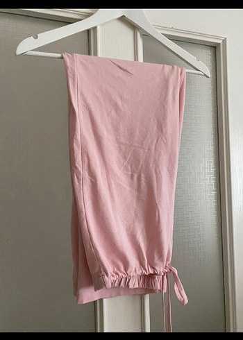 Pembe Desenli Bohem Kadın Kısa Sabahlık - Görsel 3