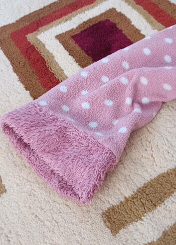 46 Beden pembe Renk Polar pijama takımı