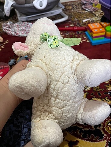 Şirine ve kuzu peluş oyuncak - Görsel 5