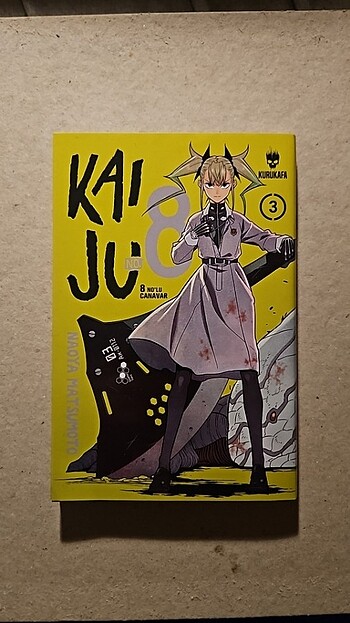kaiju no 8 manga 3 kurukafa akılçelen