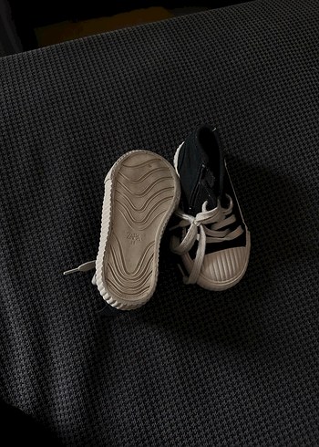 Erkek Çocuk Siyah Sneakers Velcro Bağcıklı - Görsel 2