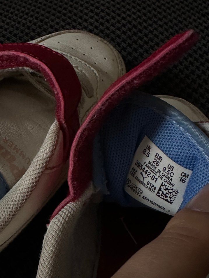 Beyaz renkli Çocuk Spor Ayakkabı Velcro - Görsel 4