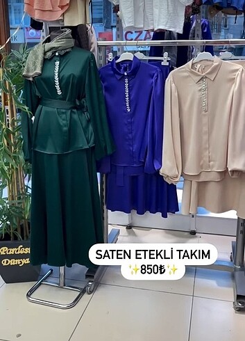 Laciverti elimde var alt üst takım