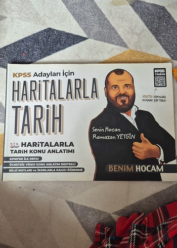 KPSS Haritalarla Tarih Konu Anlatımı Kitabı