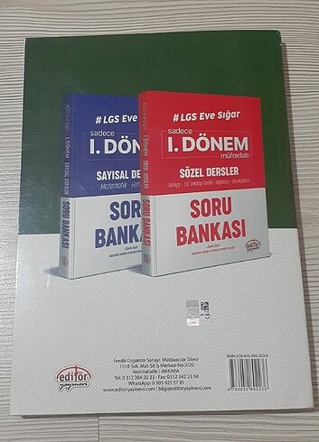  Beden 1. Dönem LGS Denemeleri Editör yayınları 