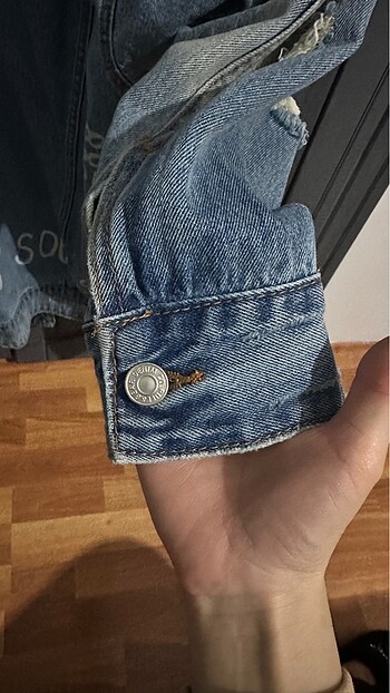 m Beden mavi Renk Pull&Bear Kot Ceket