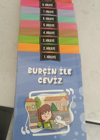 Burçin ile Ceviz Çocuk Hikaye Seti