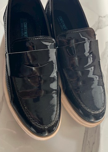 Erkek Siyah Yılan Desenli Tokalı Günlük Ayakkabı - Görsel 6