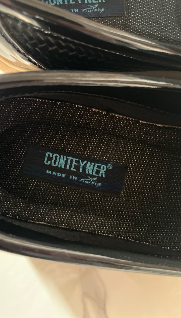 Erkek Siyah Yılan Desenli Tokalı Günlük Ayakkabı - Görsel 3