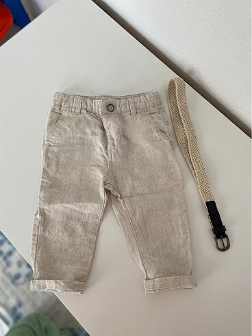 Zara Zara Keten Pantolon