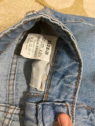 36 Beden mavi Renk Jean pantolon