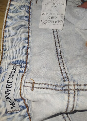 26 Beden Buz mavisi jean