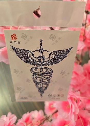 12saat sonra kararan gecici  Dövme stiker - Görsel 15