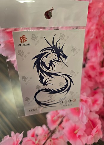 12saat sonra kararan gecici  Dövme stiker - Görsel 17